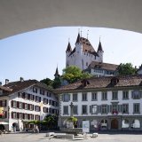 La ville de Thoune souhaiterait succéder à La Chaux-de-Fonds (NE) en tant que capitale culturelle suisse (image d'illustration). KEYSTONE/PETER SCHNEIDER